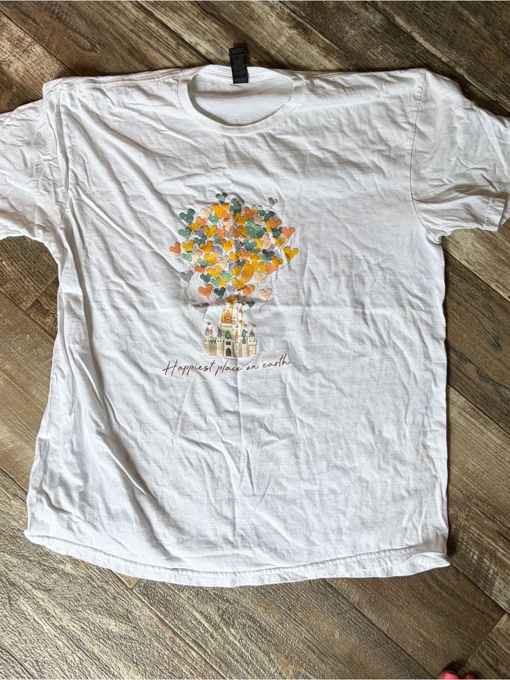 Women’s Disney castle balloon tee